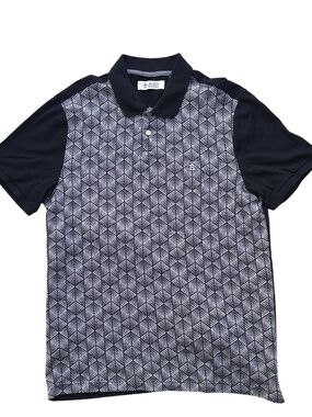 Original Penguin Jacquard Polo Men's Slim LARGE Like New!